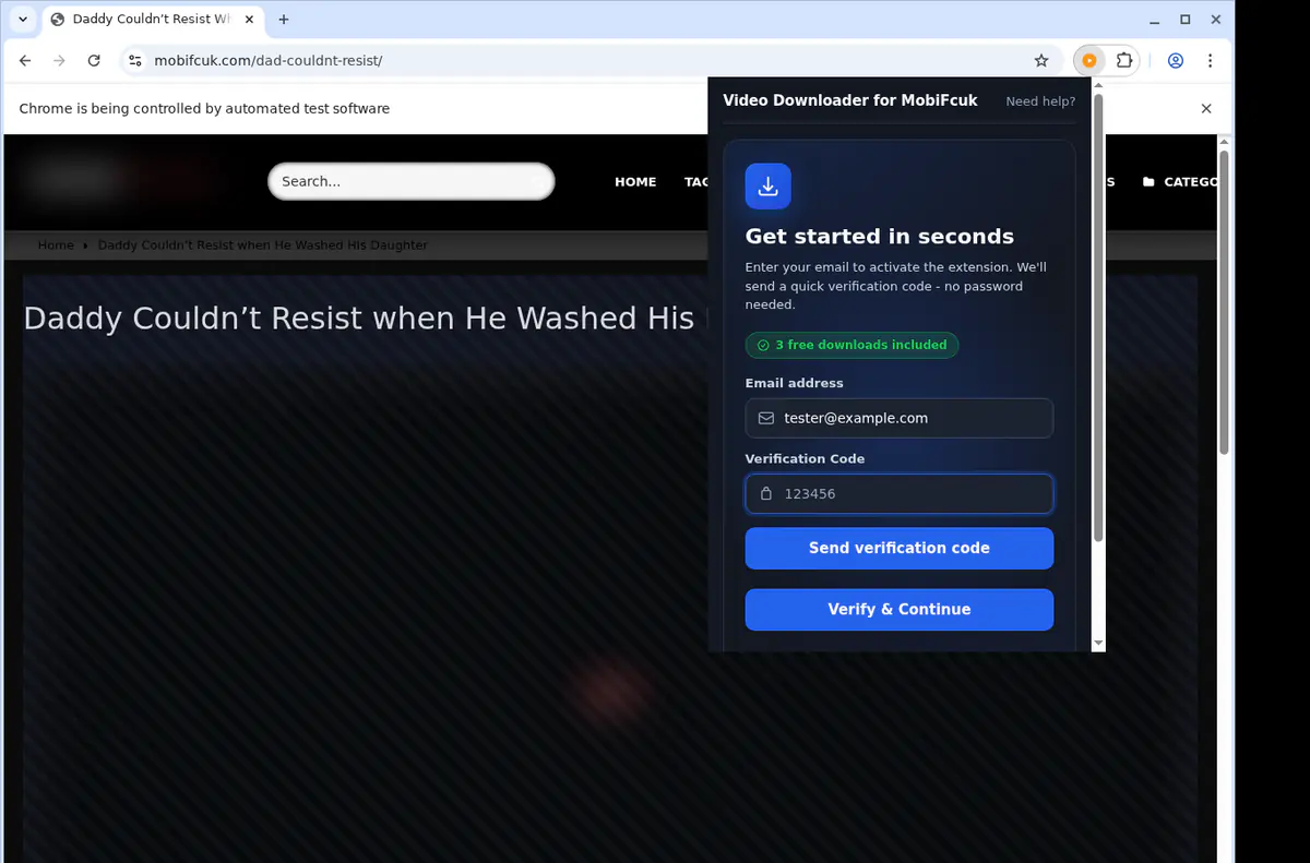 Mobifcuk Video Downloader screenshot 4